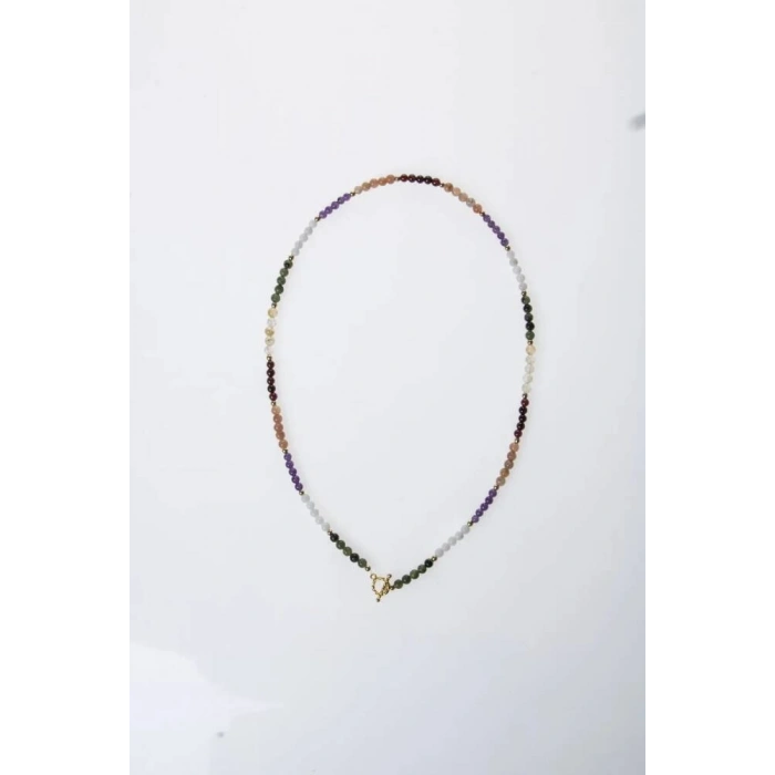 Sertifikalı Akrep Burcu Doğal Taş Kolye