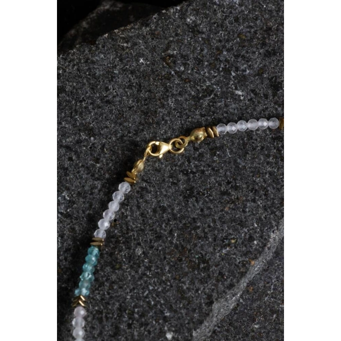 Sertifikalı Apatit ve Pembe Kuvars Doğaltaş Takım