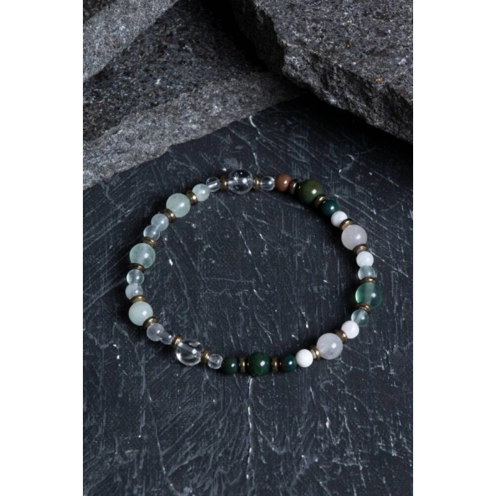 Sertifikalı Balık Burcu Doğal Taş Bileklik (SK:258)