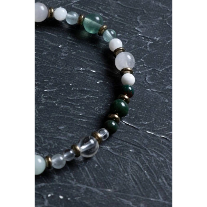 Sertifikalı Balık Burcu Doğal Taş Bileklik (SK:258)