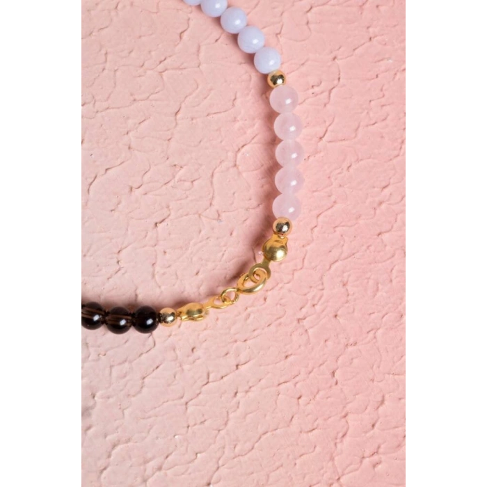 Sertifikalı Başak Burcu Doğal Taş Bileklik