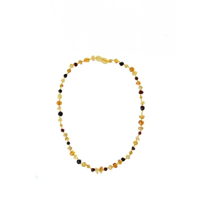 Sertifikalı Bebek Kehribar Doğal Taş Kolye