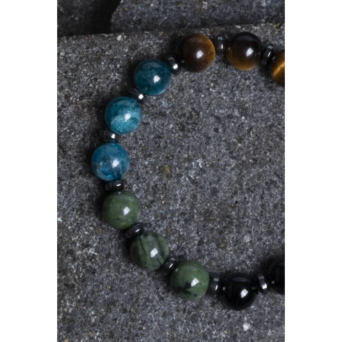 Sertifikalı Burç Doğal Taş Bileklik-Akrep Burcu