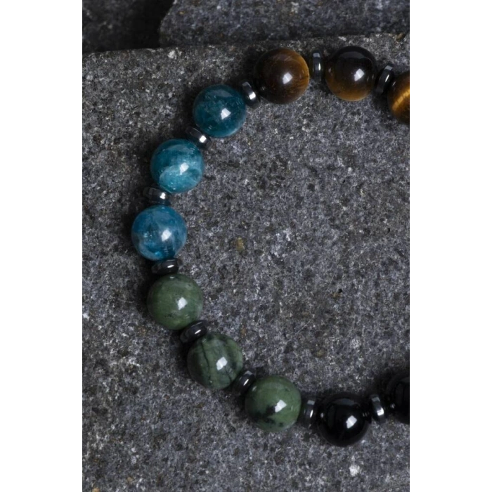 Sertifikalı Burç Doğal Taş Bileklik-Akrep Burcu