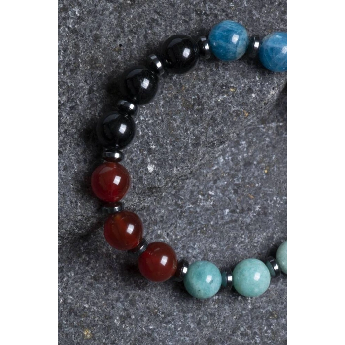 Sertifikalı Burç Doğal Taş Bileklik-Başak Burcu