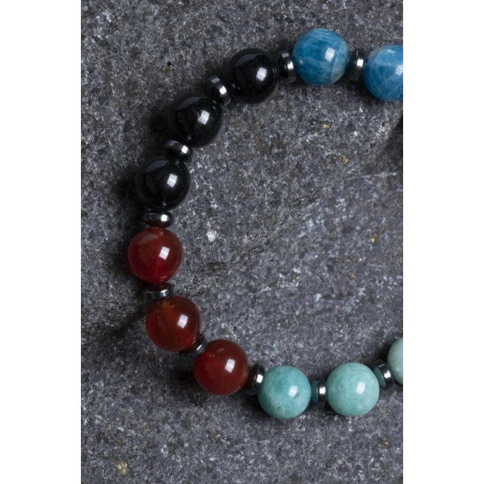 Sertifikalı Burç Doğal Taş Bileklik-Başak Burcu