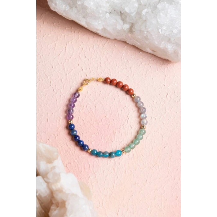 Sertifikalı Doğal Taş Bileklik-Yay Burcu