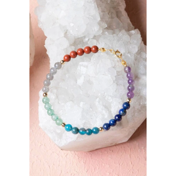 Sertifikalı Doğal Taş Bileklik-Yay Burcu