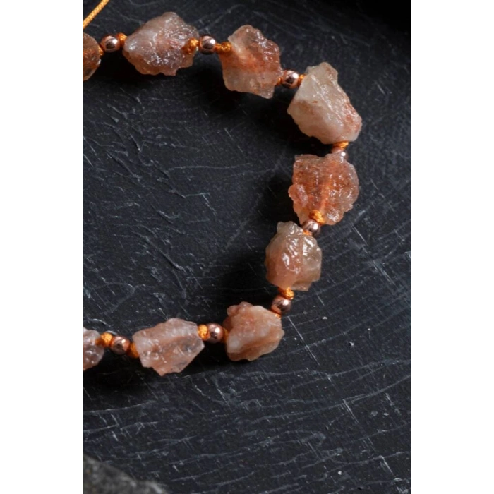 Sertifikalı Ham Güneş Taşı Ayarlanabilir Bileklik