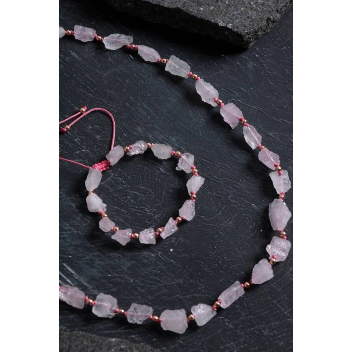 Sertifikalı Ham Pembe Kuvars Doğaltaş Takım