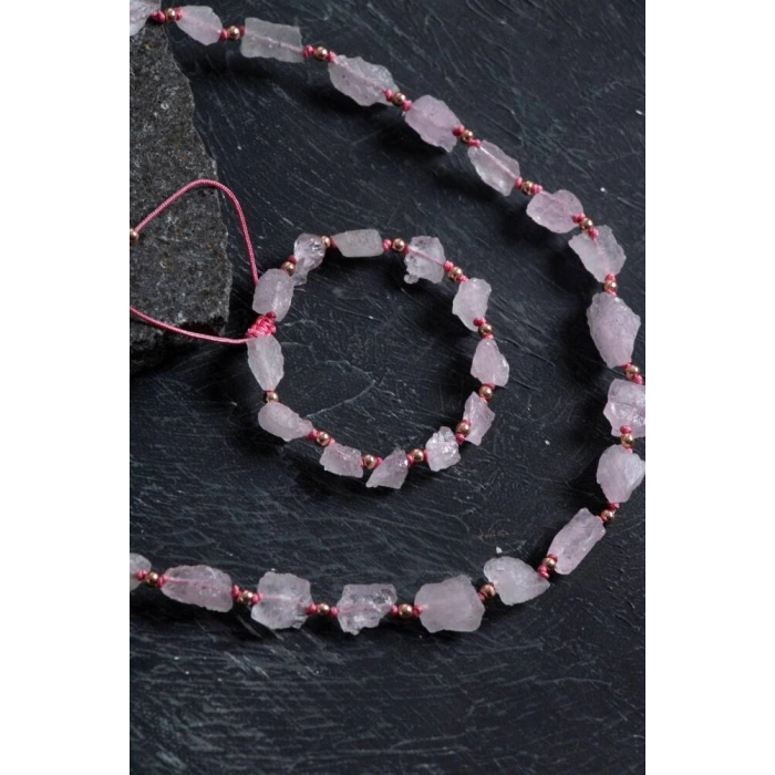 Sertifikalı Ham Pembe Kuvars Doğaltaş Takım