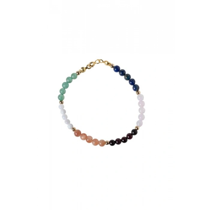 Sertifikalı İkizler Burcu Doğal Taş Bileklik