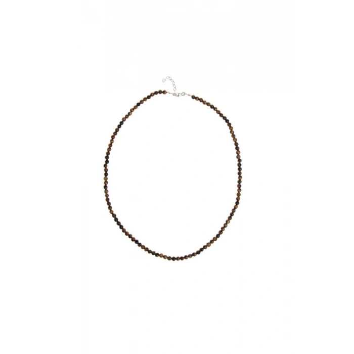 Sertifikalı Kaplan Gözü Doğal Taş Kolye