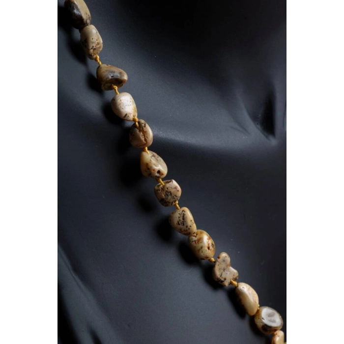 Sertifikalı Kehribar Doğal Taş Kolye (SK:376)