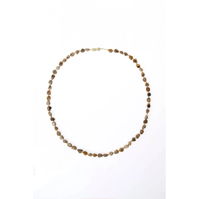 Sertifikalı Kehribar Doğal Taş Kolye (SK:376)