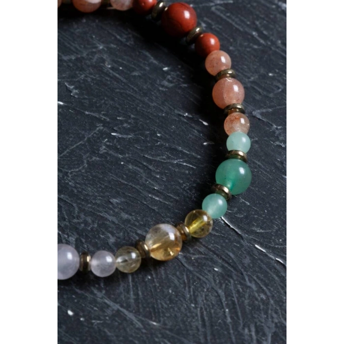 Sertifikalı Koç Burcu Doğal Taş Bileklik (SK:256)