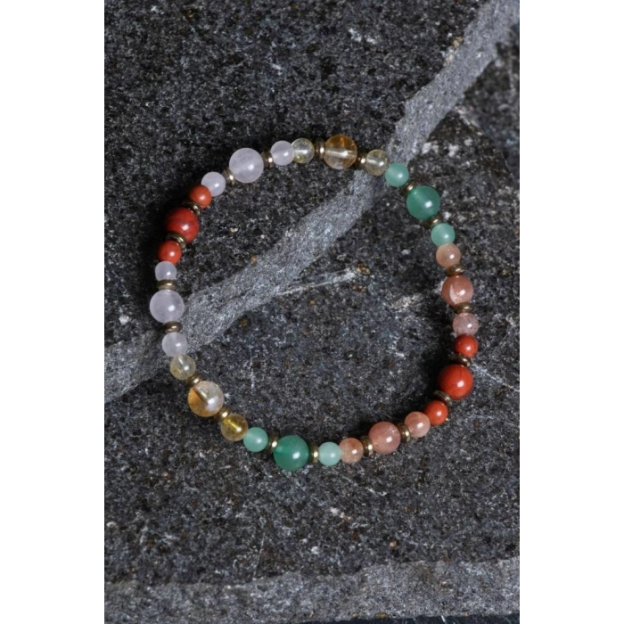 Sertifikalı Koç Burcu Doğal Taş Bileklik (SK:256)