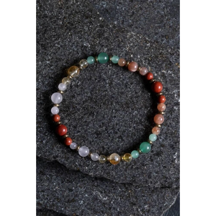 Sertifikalı Koç Burcu Doğal Taş Bileklik (SK:256)