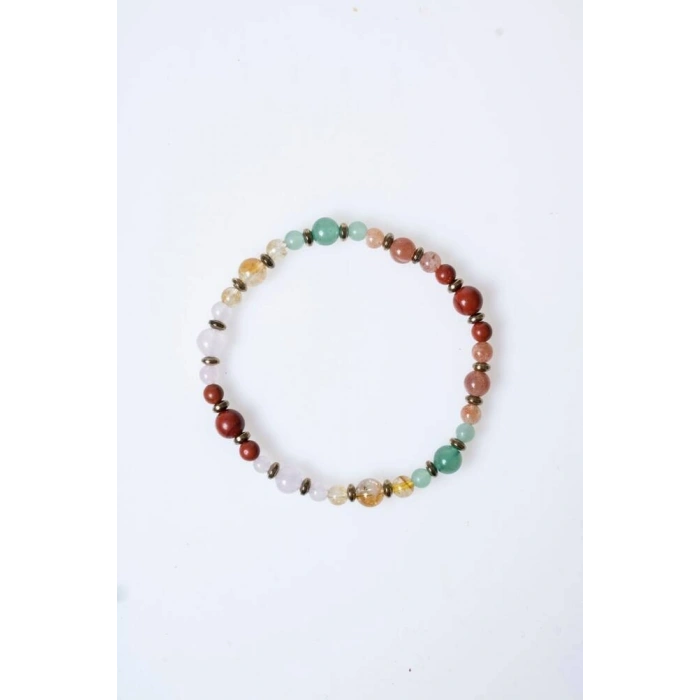 Sertifikalı Koç Burcu Doğal Taş Bileklik (SK:256)