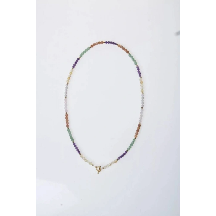 Sertifikalı Koç Burcu Doğal Taş Kolye