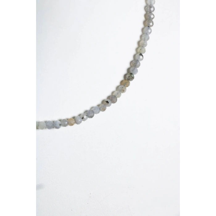 Sertifikalı Labradorit Doğaltaş Kolyey