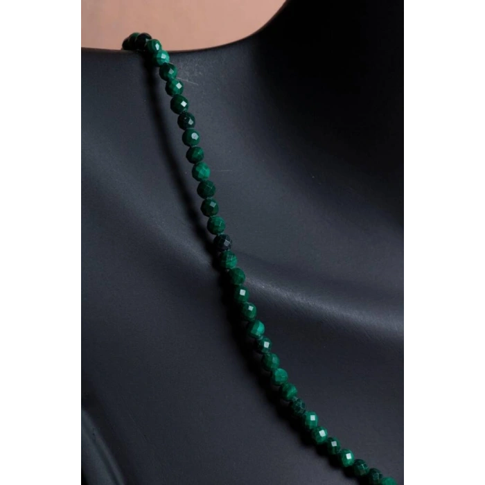 Sertifikalı Malahit Doğal Taş Kolye (SK:353)