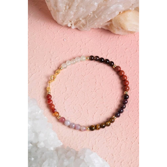 Sertifikalı Oğlak Burcu Doğal Taş Bileklik