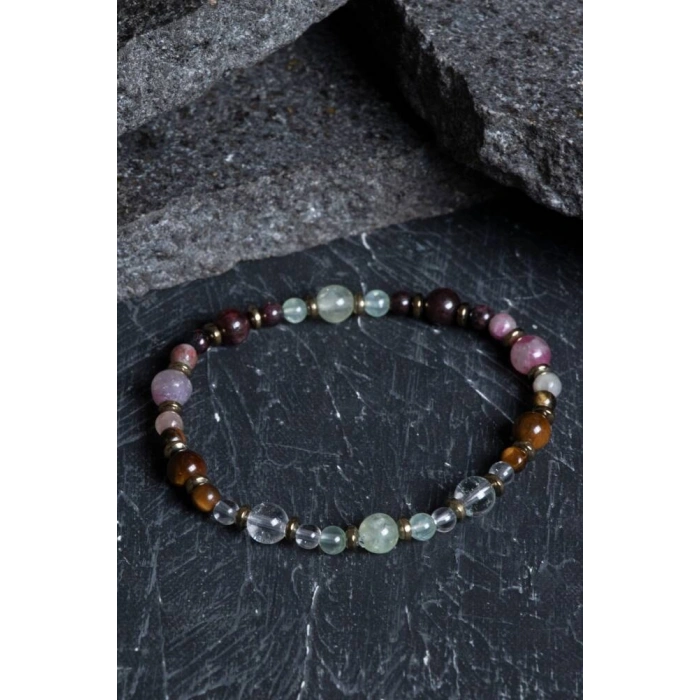 Sertifikalı Oğlak Burcu Doğal Taş Bileklik (SK:255)