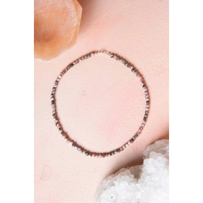 Sertifikalı Rodokrosit Doğal Taş Kolye (SK:245)