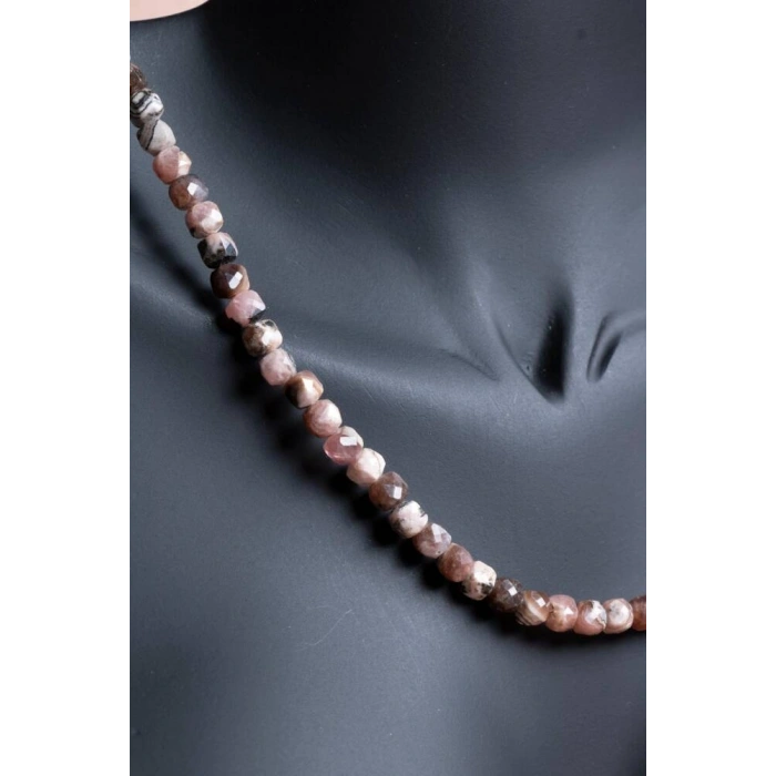 Sertifikalı Rodokrosit Doğal Taş Kolye (SK:245)