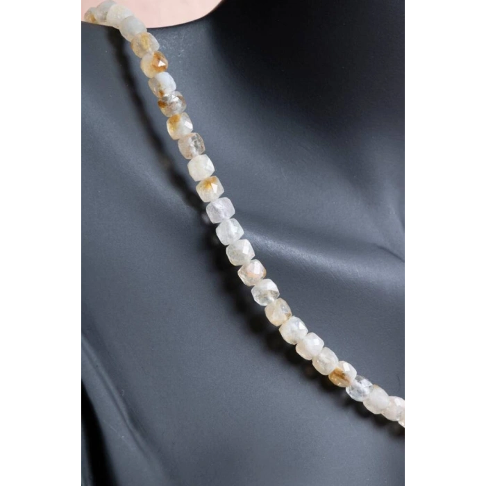 Sertifikalı Sitrin Doğal Taş Kolye (SK:243)