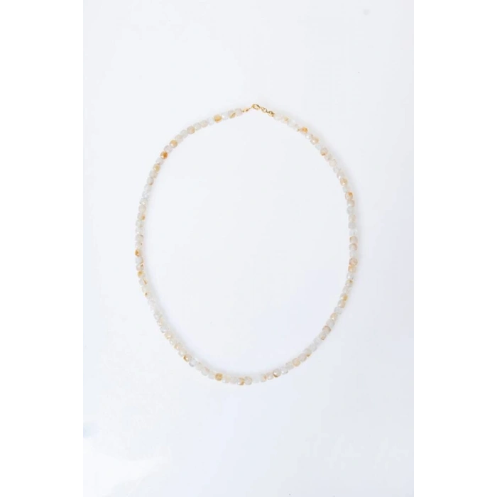 Sertifikalı Sitrin Doğal Taş Kolye (SK:243)