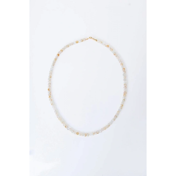 Sertifikalı Sitrin Doğal Taş Kolye (SK:243)