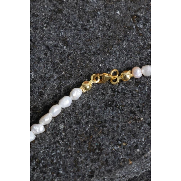 Sertifikalı Sitrin Florit İnci Dumanlı Kuvars Doğal Taş Kolye