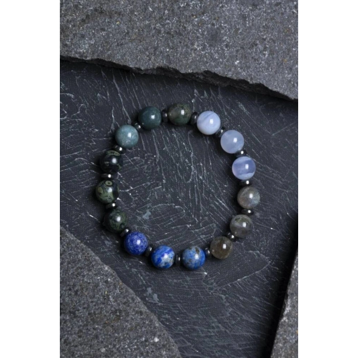 Sertifikalı Yay Burcu Doğal Taş Bileklik