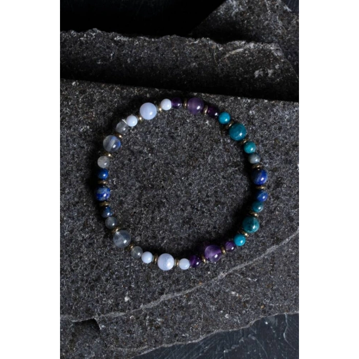 Sertifikalı Yay Burcu Doğal Taş Bileklik (SK:262)