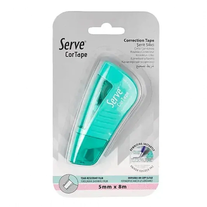 Serve Şerit Silici Yeşil 5 mm X 8M