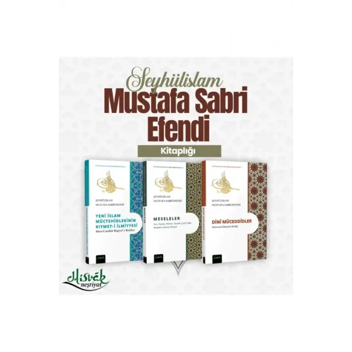 Şeyhülislam Mustafa Sabri Efendi Seti 3 Kitap