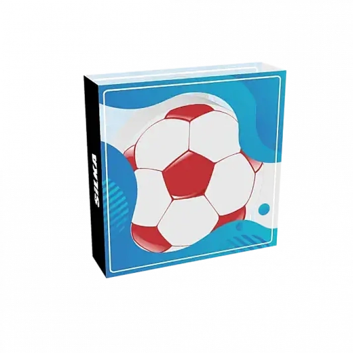 Silka Football Serisi Futbol Topu Desenli Silgi