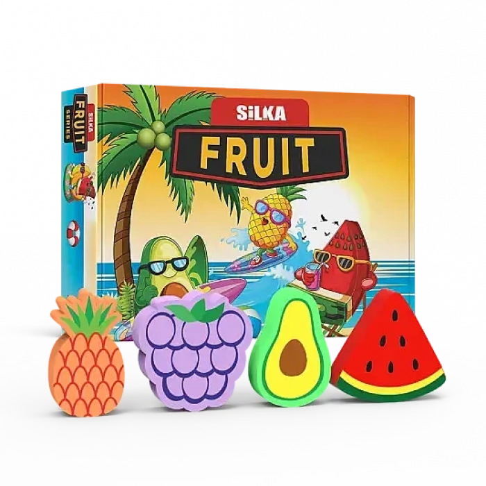 Silka Fruit Serisi Meyve Figürlü Silgi