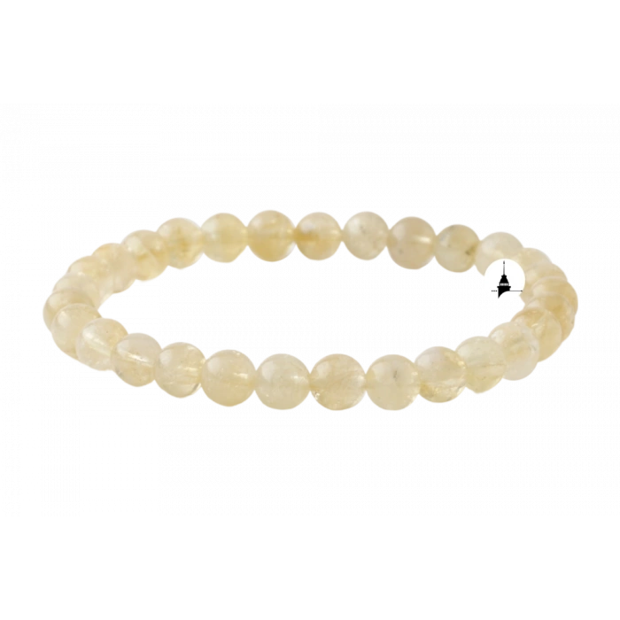 Sitrin 6mm Doğal Taş Bileklik
