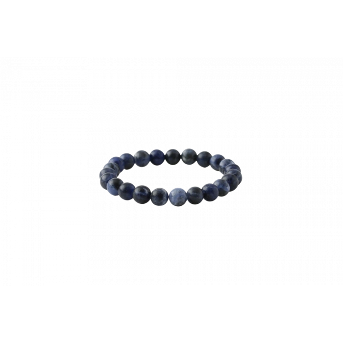 Sodalit 10mm Doğal Taş Bileklik