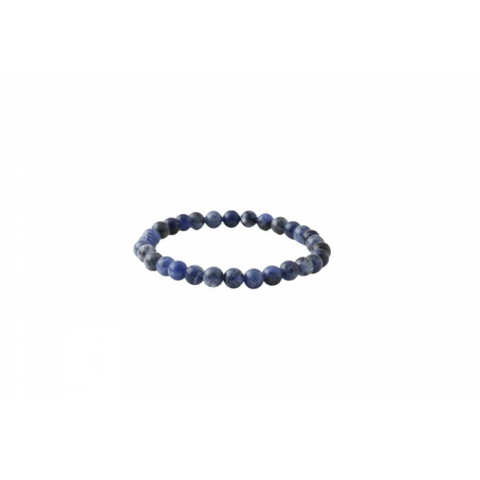 Sodalit 6mm Doğal Taş Bileklik