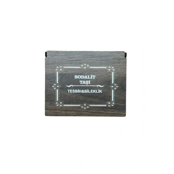 Sodalit Taşı 33 Lük Tesbih & Bileklik Set