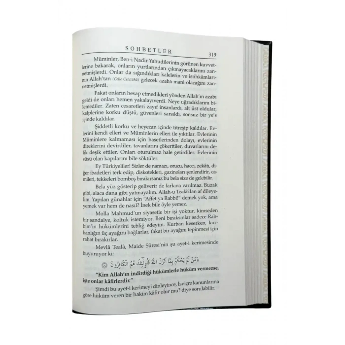 Sohbetler 4. Cilt - Özel Baskı Ciltli