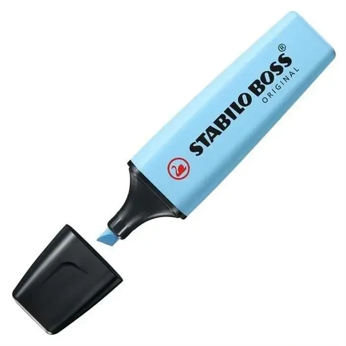 Stabilo Boss Original Pastel Fosforlu Kalem Esintili Mavi