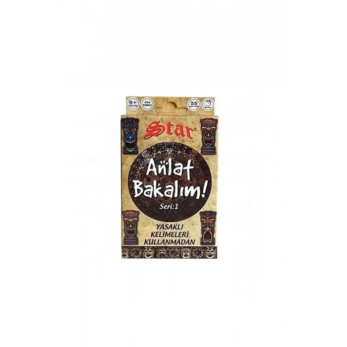 Star Anlat Bakalım Oyun Kartı