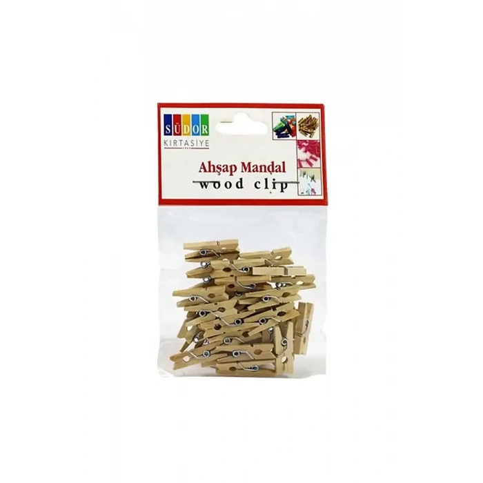 Südor Ahşap Mini Mandal Naturel