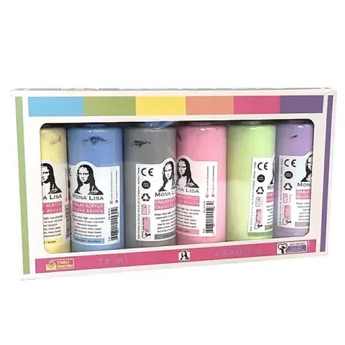Südor Akrilik Boya Chalky Seti 70 ml 6 Lı