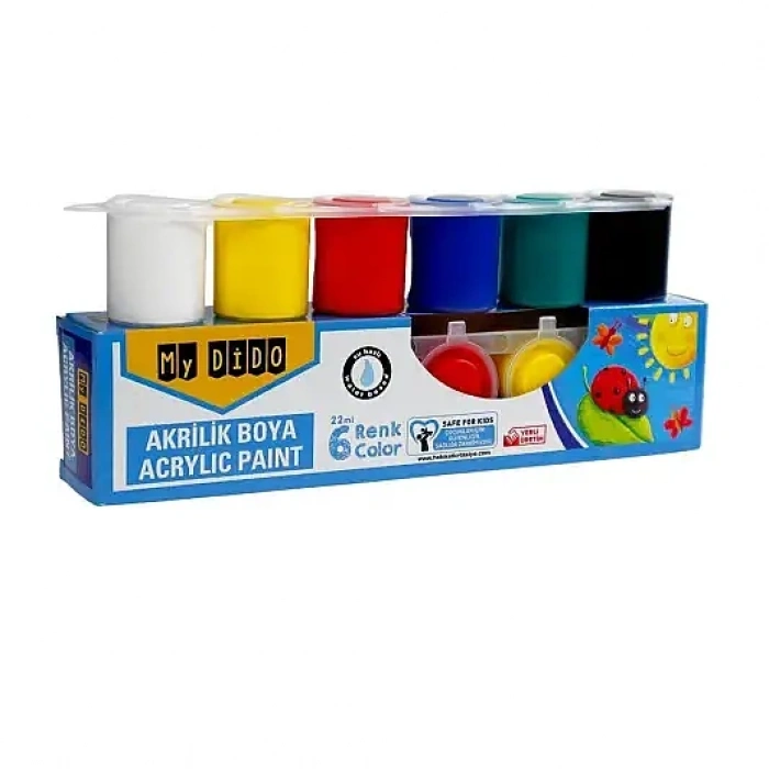 Südor My Dido Akrilik Boya Set 6 Renk 22 ml